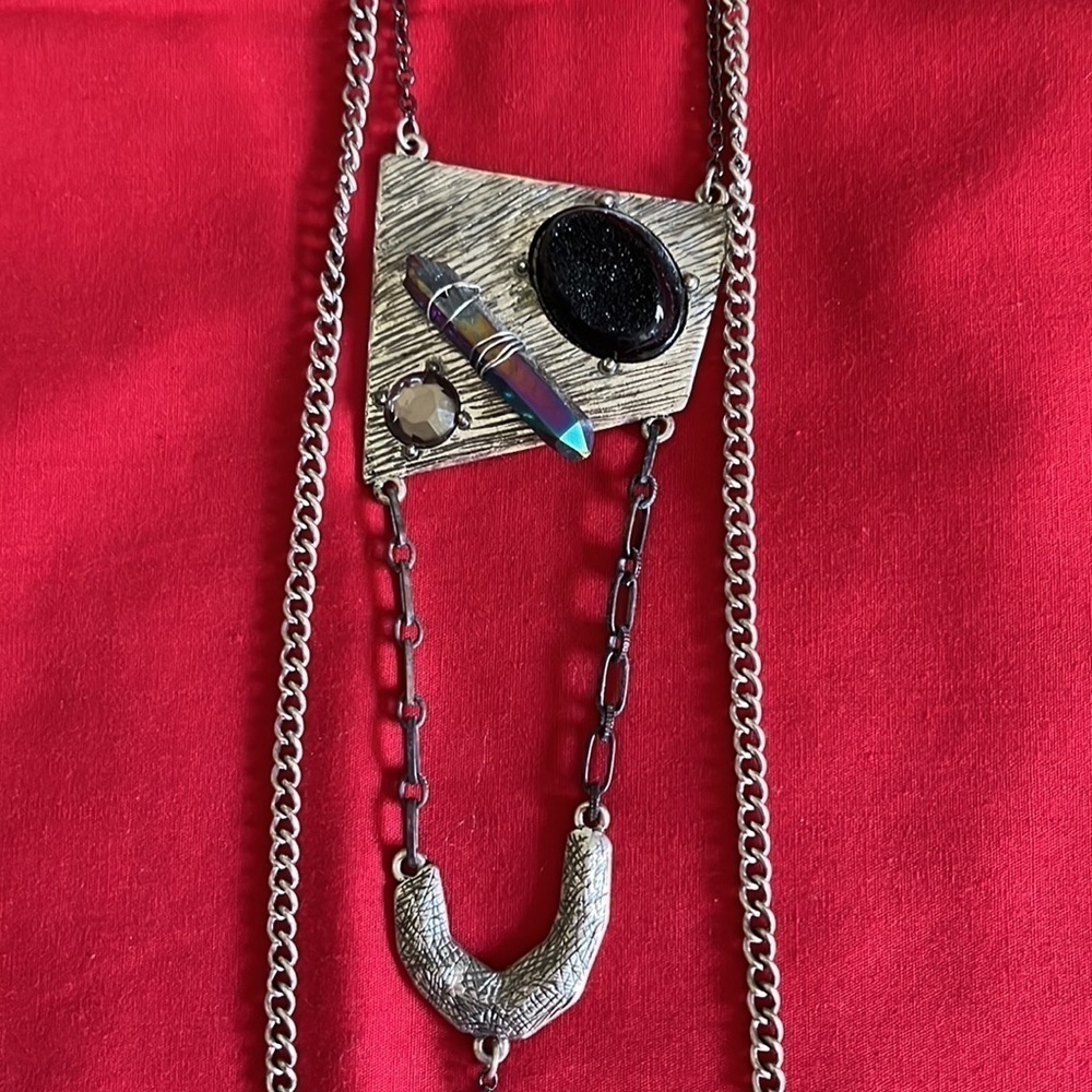 Jewelry. Art Gallery purchased unique long necklace.